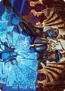 Contractual Safeguard Art Card card from Art Series: Streets of New Capenna