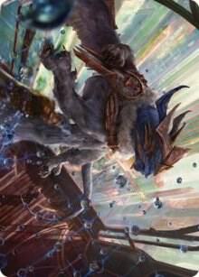 Change of Plans Art Card card from Art Series: Streets of New Capenna