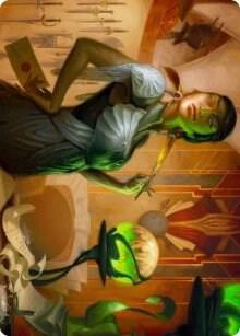 Mari, the Killing Quill Art Card card from Art Series: Streets of New Capenna