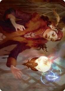 Misfortune Teller Art Card card from Art Series: Streets of New Capenna