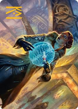 Writ of Return Art Card (Gold-Stamped Signature) card from Art Series: Streets of New Capenna