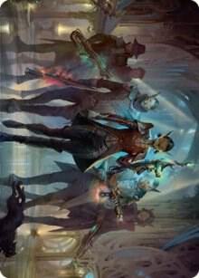 Family's Favor Art Card card from Art Series: Streets of New Capenna