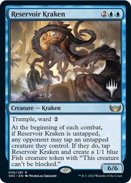 Reservoir Kraken card from Promo Pack: Streets of New Capenna