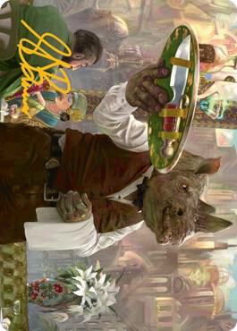 Killer Service Art Card (Gold-Stamped Signature) card from Art Series: Streets of New Capenna