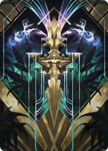 Halo Fountain Art Card card from Art Series: Streets of New Capenna