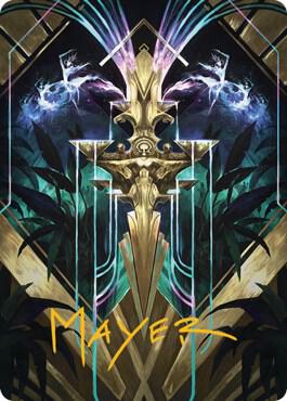 Halo Fountain Art Card (Gold-Stamped Signature) card from Art Series: Streets of New Capenna