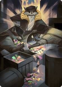 Masked Bandits Art Card card from Art Series: Streets of New Capenna