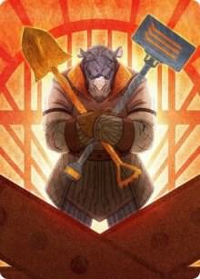 Mr. Orfeo, the Boulder Art Card card from Art Series: Streets of New Capenna