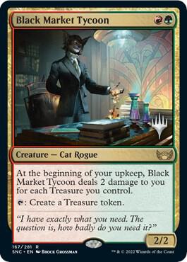 Black Market Tycoon card from Promo Pack: Streets of New Capenna
