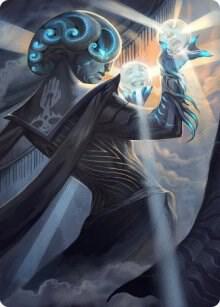 Queza, Augur of Agonies Art Card card from Art Series: Streets of New Capenna