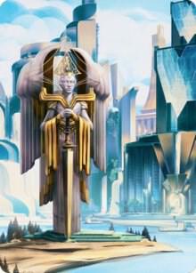 Island Art Card card from Art Series: Streets of New Capenna