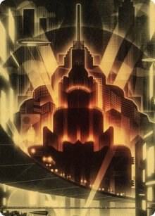 Plains Art Card card from Art Series: Streets of New Capenna