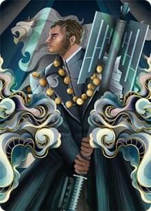 Rafiq of the Many Art Card card from Art Series: Streets of New Capenna