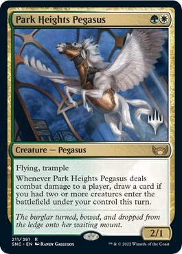 Park Heights Pegasus card from Promo Pack: Streets of New Capenna
