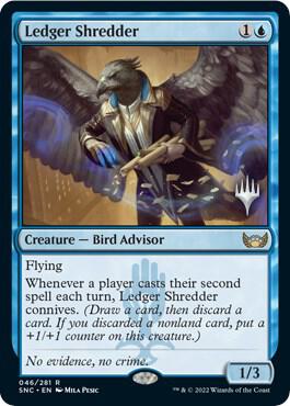 Ledger Shredder card from Promo Pack: Streets of New Capenna