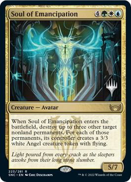 Soul of Emancipation card from Promo Pack: Streets of New Capenna