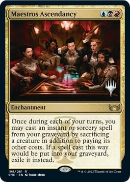 Maestros Ascendancy card from Promo Pack: Streets of New Capenna