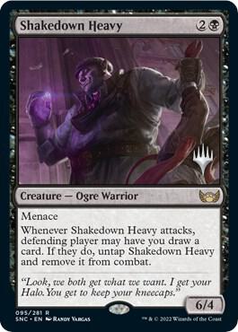 Shakedown Heavy card from Promo Pack: Streets of New Capenna