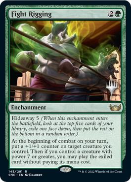 Fight Rigging card from Promo Pack: Streets of New Capenna