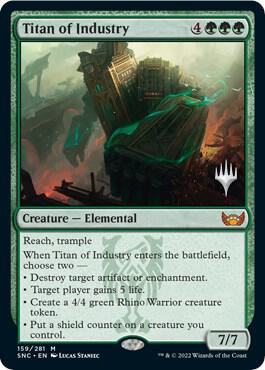 Titan of Industry card from Promo Pack: Streets of New Capenna