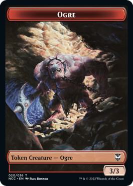 Ogre // Insect Double-Sided Token card from Commander: Streets of New Capenna