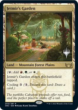 Jetmir's Garden card from Promo Pack: Streets of New Capenna