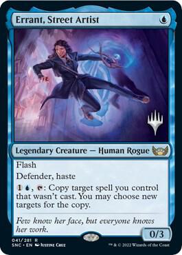 Errant, Street Artist card from Promo Pack: Streets of New Capenna