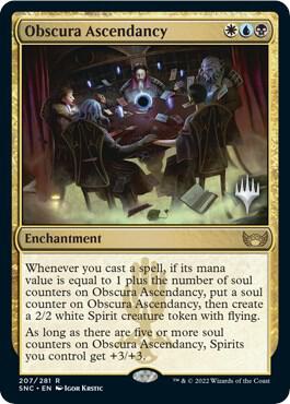 Obscura Ascendancy card from Promo Pack: Streets of New Capenna