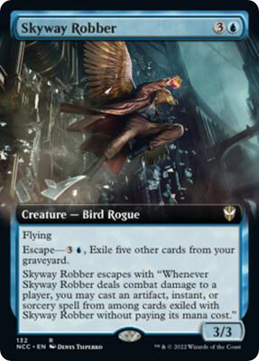 Skyway Robber (Extended Art) card from Commander: Streets of New Capenna