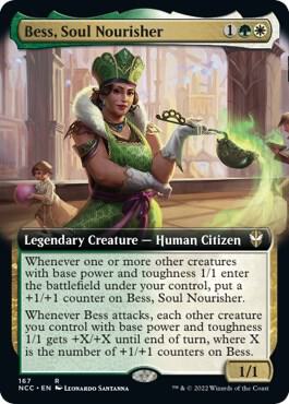 Bess, Soul Nourisher (Extended Art) card from Commander: Streets of New Capenna