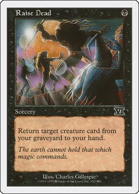 Raise Dead card from Classic Sixth Edition