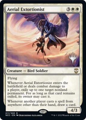 Aerial Extortionist card from Promo Pack: Streets of New Capenna