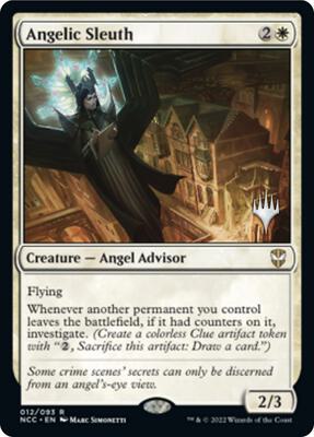 Angelic Sleuth card from Promo Pack: Streets of New Capenna