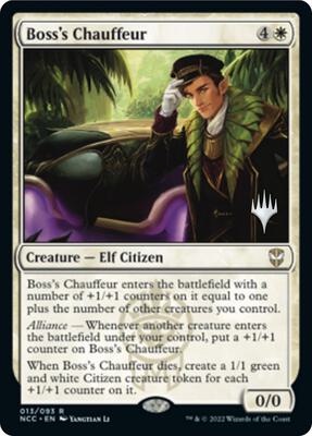 Boss's Chauffeur card from Promo Pack: Streets of New Capenna