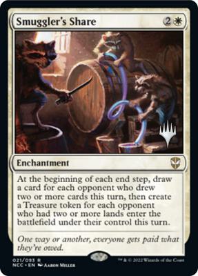Smuggler's Share card from Promo Pack: Streets of New Capenna