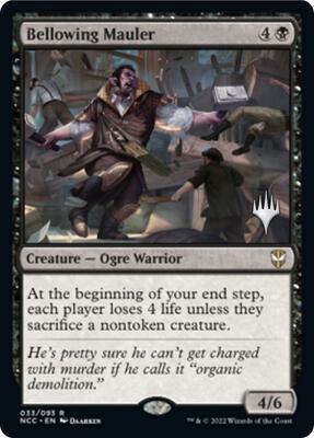 Bellowing Mauler card from Promo Pack: Streets of New Capenna