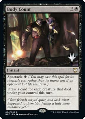 Body Count card from Promo Pack: Streets of New Capenna