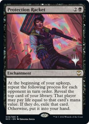 Protection Racket card from Promo Pack: Streets of New Capenna