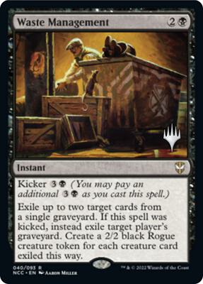 Waste Management card from Promo Pack: Streets of New Capenna