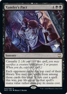 Xander's Pact card from Promo Pack: Streets of New Capenna