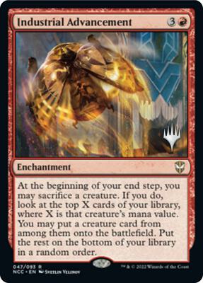 Industrial Advancement card from Promo Pack: Streets of New Capenna