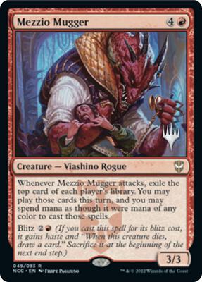 Mezzio Mugger card from Promo Pack: Streets of New Capenna