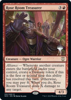 Rose Room Treasurer card from Promo Pack: Streets of New Capenna