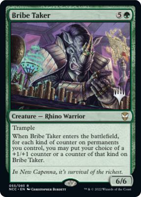 Bribe Taker card from Promo Pack: Streets of New Capenna