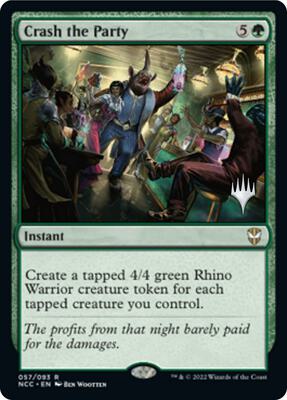 Crash the Party card from Promo Pack: Streets of New Capenna
