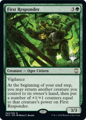 First Responder card from Promo Pack: Streets of New Capenna