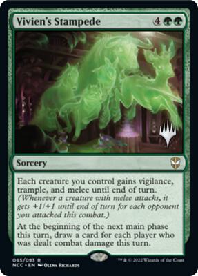 Vivien's Stampede card from Promo Pack: Streets of New Capenna
