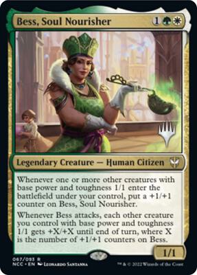 Bess, Soul Nourisher card from Promo Pack: Streets of New Capenna