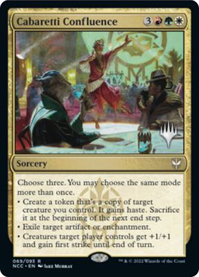 Cabaretti Confluence card from Promo Pack: Streets of New Capenna