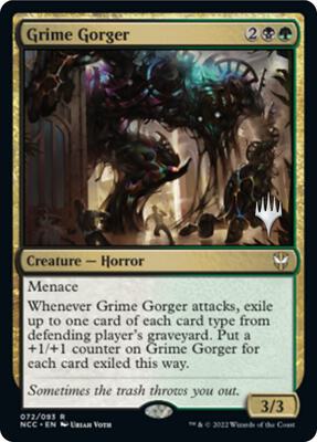 Grime Gorger card from Promo Pack: Streets of New Capenna